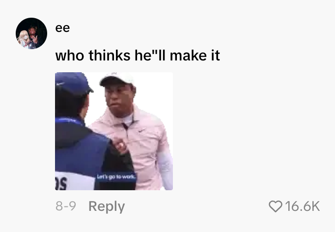 A supportive social-media comment posted at 3:41:10 PM.